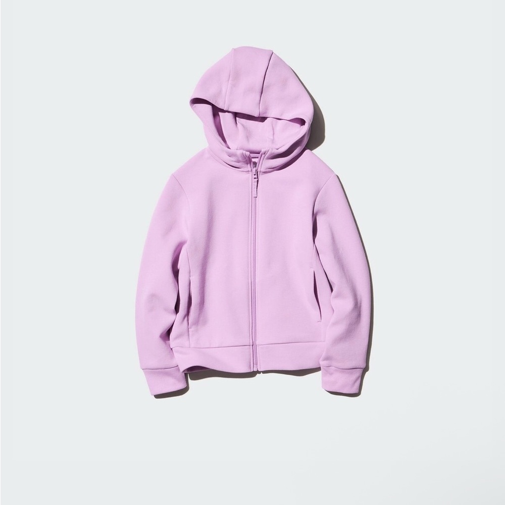 Uniqlo kid’s Ultra Stretch Dry Sweat Full-Zip Hoodie